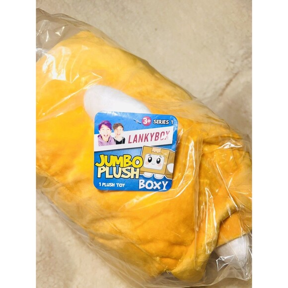 Lanky Box Series 1 Boxy 16" Jumbo Plush Collectible Toy NWT - Picture 4 of 8